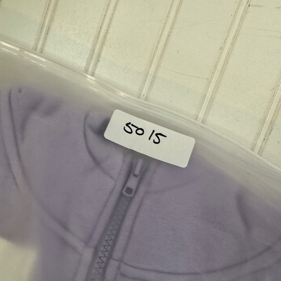 NEW Comfrt Pastel Full Zip Hoodie Lavender Unisex - Picture 3 of 5